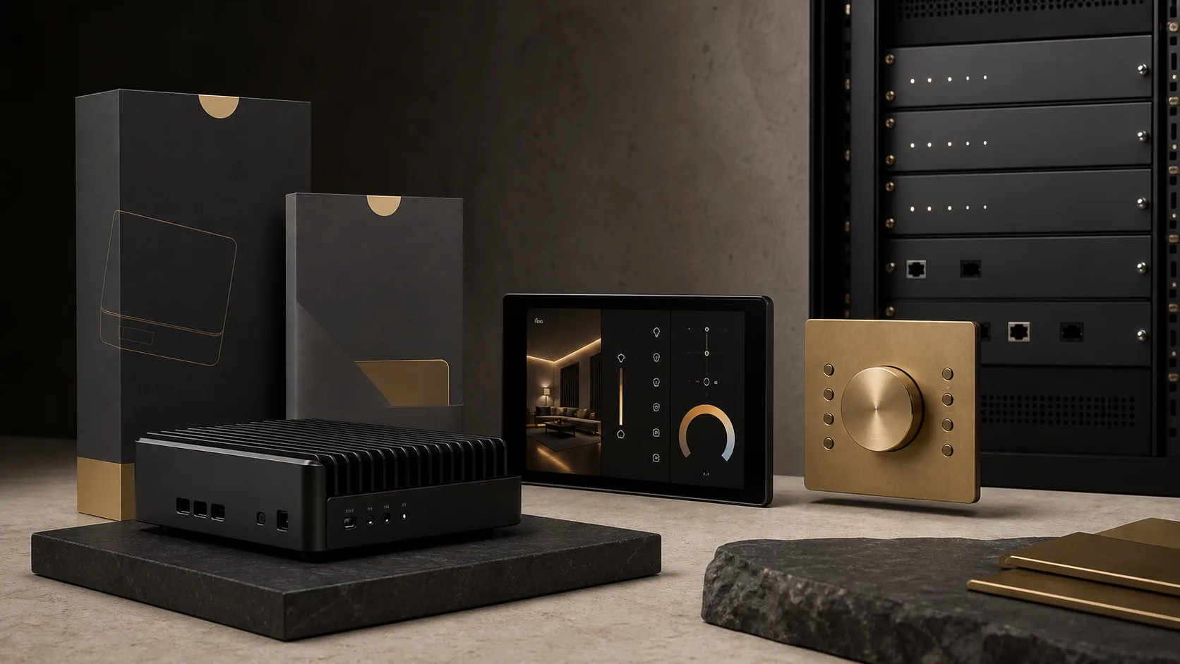 HomeHub product and installer hardware family