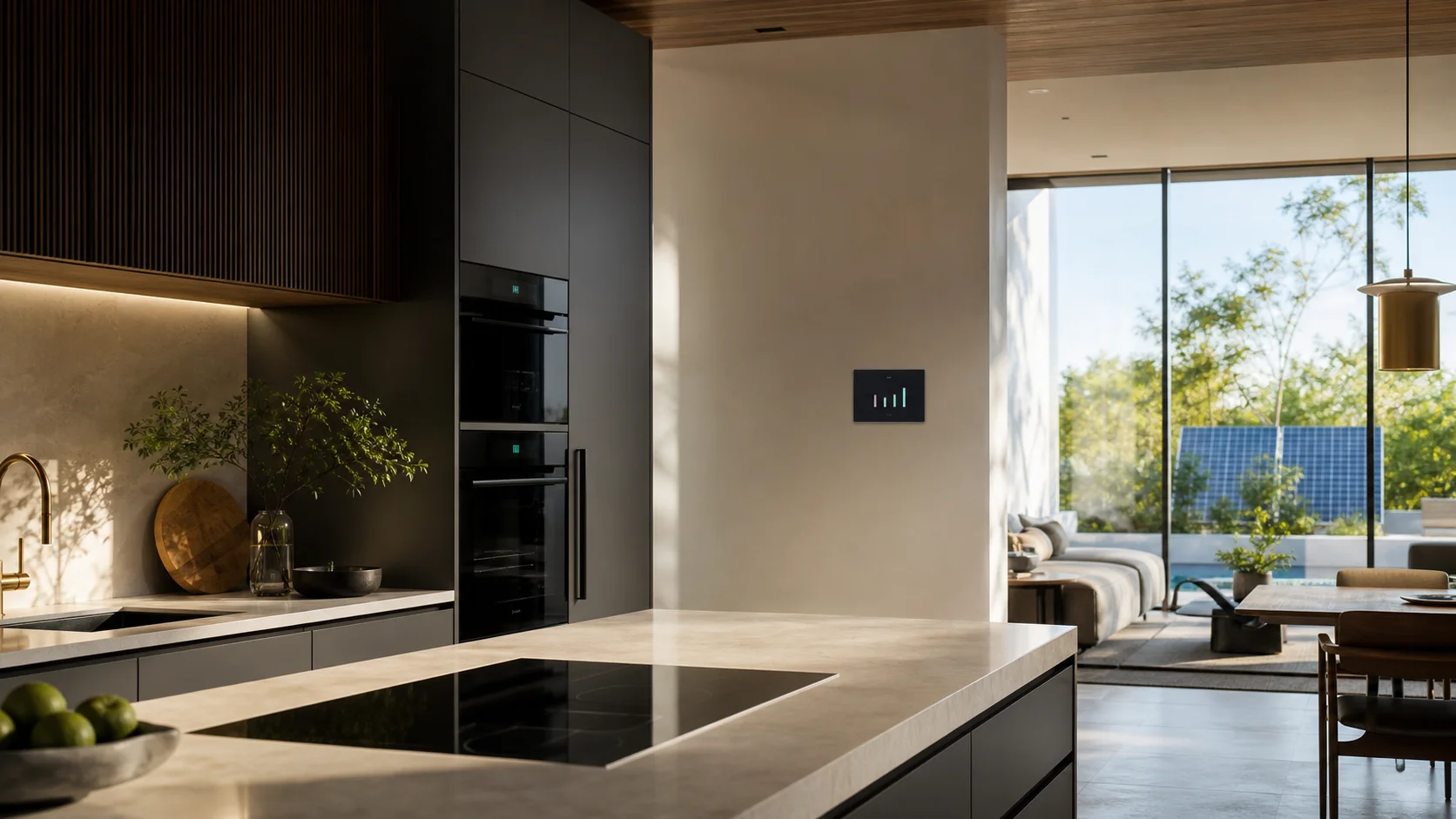 Energy intelligent home interior